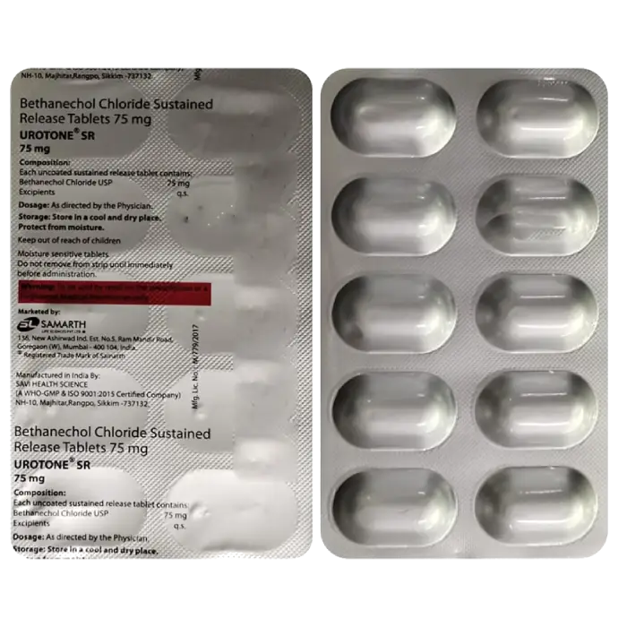 Urotone 75mg Tablet SR